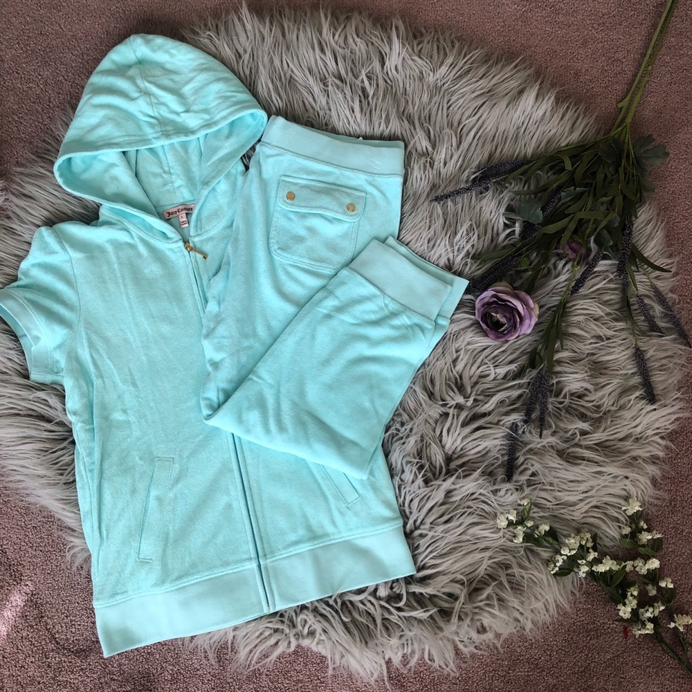 Juicy Couture Short Sleeve Track Suit NWOT